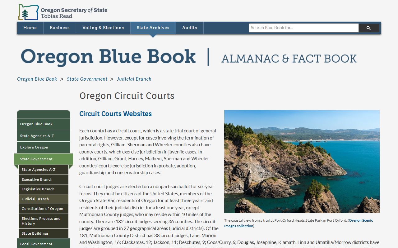 Hood River County court dockets Oregon circuit court description